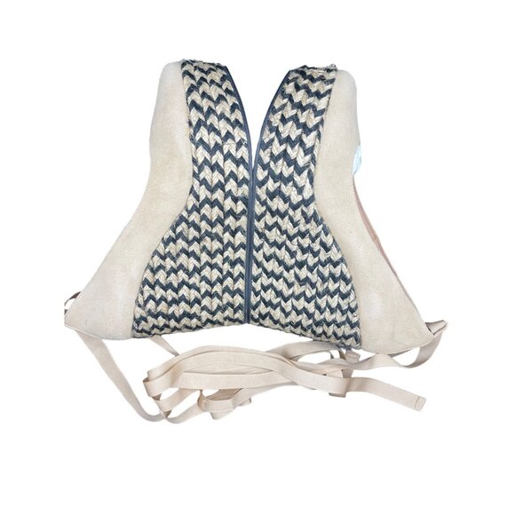 NIB Free People CHARADE Women's Beige Espadrille Wedge Shoes Suede Camel Size 39 - Picture 5 of 9